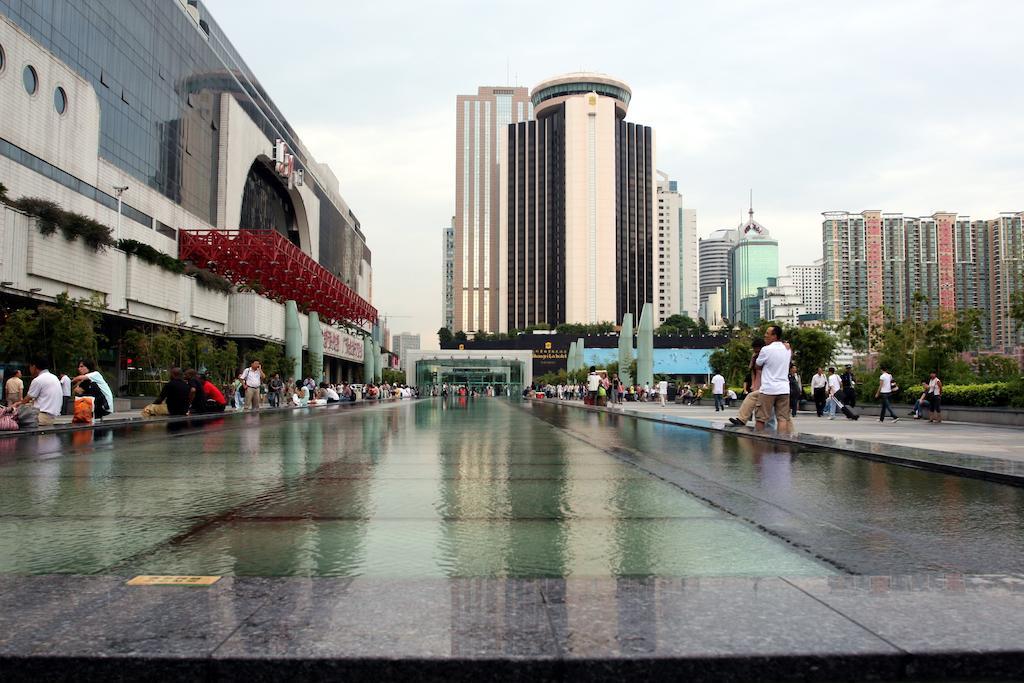 Shenzhen Luohu Railway Station Hotel - Commercial Building Экстерьер фото